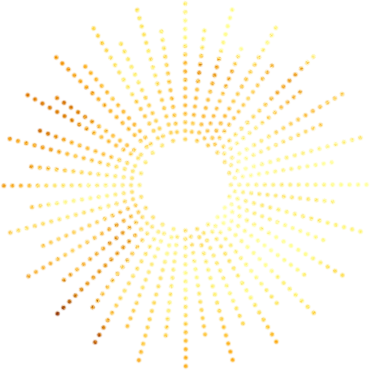 Gold Gradient Sunrays 